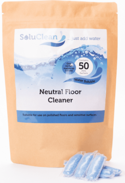 Neutral Floor Cleaner  150 Sachets-10Litre Bucket