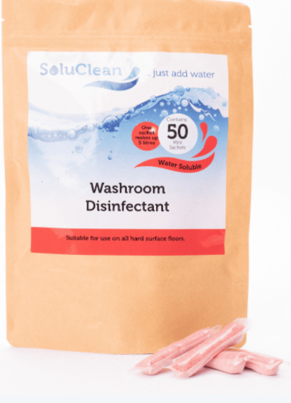 Washroom Disinfectant Fragranced 10 Sachets