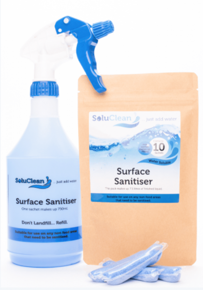 Surface Sanitiser Fragranced 10 Sachets